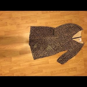 Leopard print dress